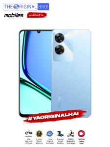 Realme Note 60 - 4GB RAM - 64GB Storage - PTA Approved - 24 Months Warranty - Blue - The Original Bro Mobiles - TOB33